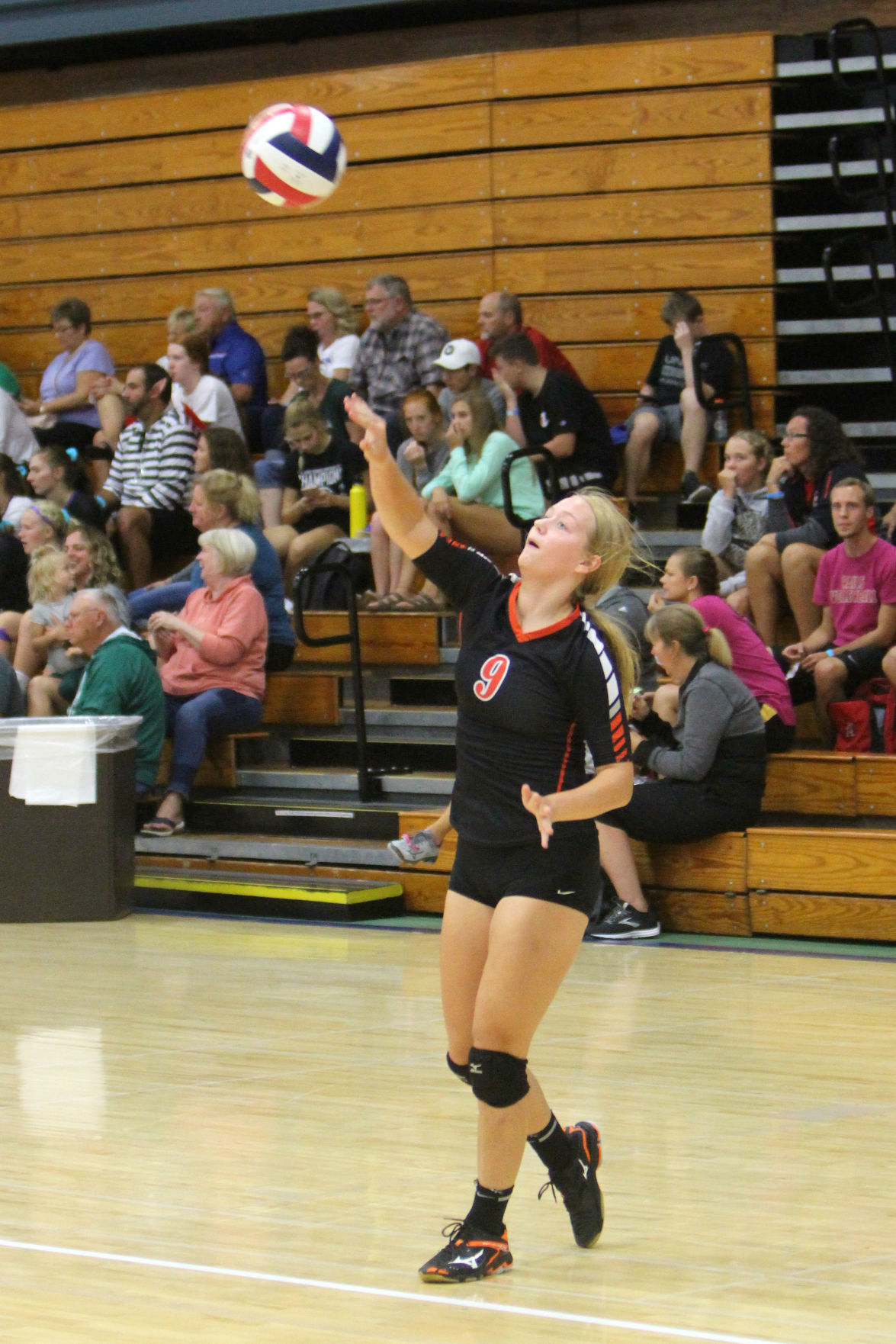 Prep volleyball sprawl at UW-Stout 8-31-19